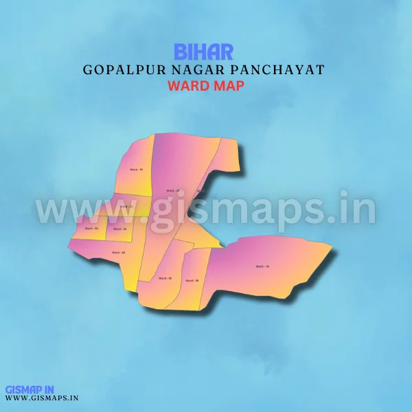 Gopalpur Nagar Panchayat Ward Map